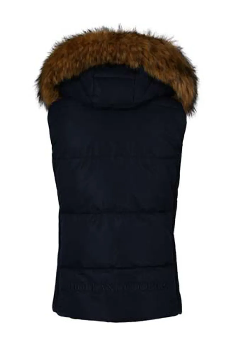 Holland Cooper Team Gilet Ladies in Ink Navy-2